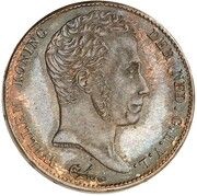 ½ Gulden - Willem I Pattern obverse image