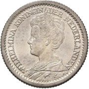 ½ Gulden - Wilhelmina obverse image
