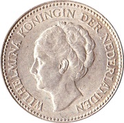 ½ Gulden - Wilhelmina obverse image