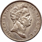 1 Gulden - Willem I obverse image