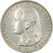 1 Gulden - Wilhelmina obverse image
