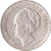 1 Gulden - Wilhelmina obverse image