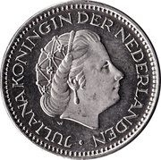 1 Gulden - Juliana obverse image