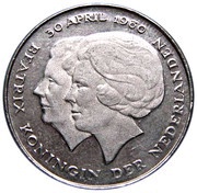 1 Gulden - Beatrix Investiture of New Queen obverse image