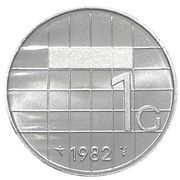 1 Gulden - Beatrix, Netherlands, 1982-2001 reverse image