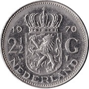 2½ Gulden - Juliana reverse image