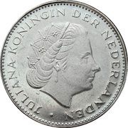 2½ Gulden - Juliana Union of Utrecht obverse image