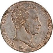 3 Gulden - Willem I Pattern obverse image