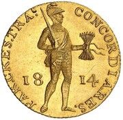 1 Ducat - Willem I Type 1 obverse image