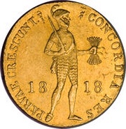 1 Ducat - Willem I Trade Coinage obverse image