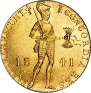 1 Ducat - Willem II Trade Coinage obverse image