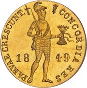 1 Ducat - Willem III Trade Coinage obverse image