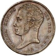10 Gulden - Willem I Pattern obverse image