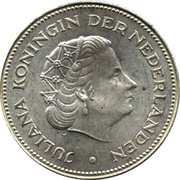 10 Gulden - Juliana Liberation obverse image
