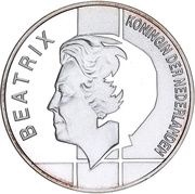 10 Gulden - Beatrix BE-NE-LUX Treaty obverse image