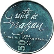 50 Gulden - Beatrix William of Orange, Netherlands, 1984 reverse image