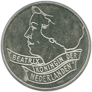 50 Gulden - Beatrix Maastricht Treaty obverse image
