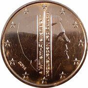 1 Euro Cent - Willem-Alexander obverse image