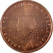 2 Euro Cents - Beatrix obverse image