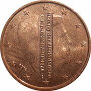 5 Euro Cents - Willem-Alexander obverse image