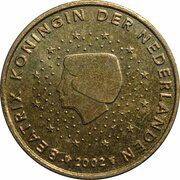 10 Euro Cents - Beatrix 1st map obverse image