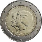 2 Euros - Beatrix Investiture of King Willem-Alexander obverse image