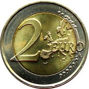 2 Euros - Willem-Alexander Accession, Netherlands, 2014 reverse image