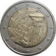 2 Euros - Willem-Alexander Erasmus Programme obverse image