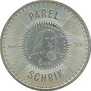 5 Euros - Beatrix Michiel de Ruyter reverse image