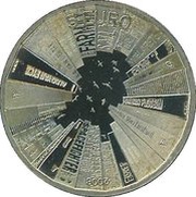 5 Euros - Beatrix Netherlands Architecture, Netherlands, 2008 reverse image