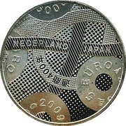 5 Euros - Beatrix Friendship with Japan, Netherlands, 2009 reverse image