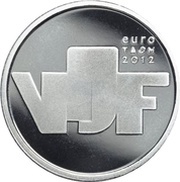 5 Euros - Beatrix Beeldhouwkunst reverse image