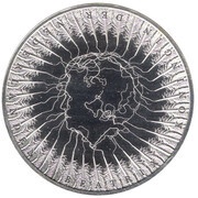 5 Euros - Beatrix 300 Years Treaty of Utrecht; Silver Proof - colours Dutch Republic obverse image