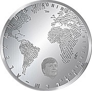 5 Euros - Willem-Alexander Kinderdijk obverse image