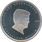 5 Euros - Willem-Alexander Waterloo obverse image