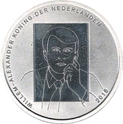 5 Euros - Willem-Alexander Jheronimus Bosch obverse image