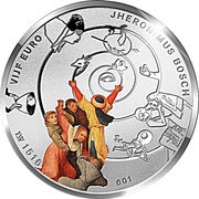 5 Euros - Willem-Alexander Jheronimus Bosch, Netherlands, 2016 reverse image