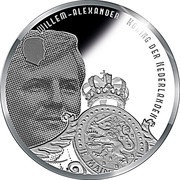 5 Euros - Willem-Alexander Wadden Sea, Silver, Coloured, Germany obverse image