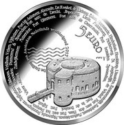 5 Euro - Willem-Alexander Stelling van Amsterdam, Netherlands, 2017 reverse image
