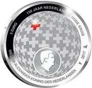 5 Euros - Willem-Alexander Red Cross; Silver obverse image