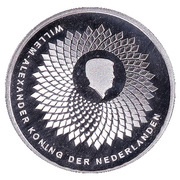 5 Euros - Willem-Alexander University of Wageningen; colored - Life obverse image