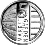 5 Euros - Willem-Alexander Market Garden, 75th Anniversary, Netherlands, 2019 reverse image