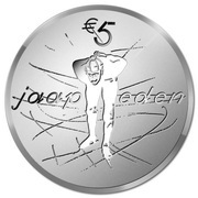 5 Euros - Willem-Alexander Jaap Eden, Netherlands, 2019 reverse image