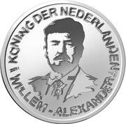 5 Euros - Willem-Alexander NOS Jeugdjournaal obverse image