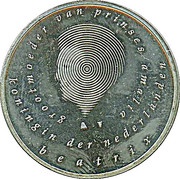 10 Euros - Beatrix Birth of Princess Catharina Amalia obverse image