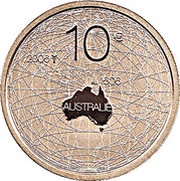 10 Euros - Australia Tientje, Netherlands, 2006 reverse image