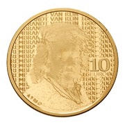 10 Euros - Beatrix Rembrandt Harmenszoon van Rijn reverse image