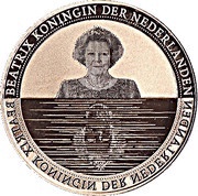 10 Euros - Beatrix Netherlands Waterland obverse image