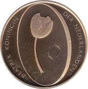 10 Euros - Beatrix Tulip, Netherlands, 2012 reverse image