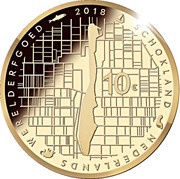 10 Euros - Willem-Alexander Schokland, Netherlands, 2018 reverse image
